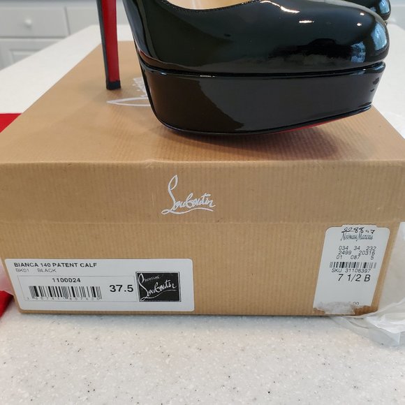 Christian Louboutin “Bianca” 140 Patent Calf - Picture 8 of 11